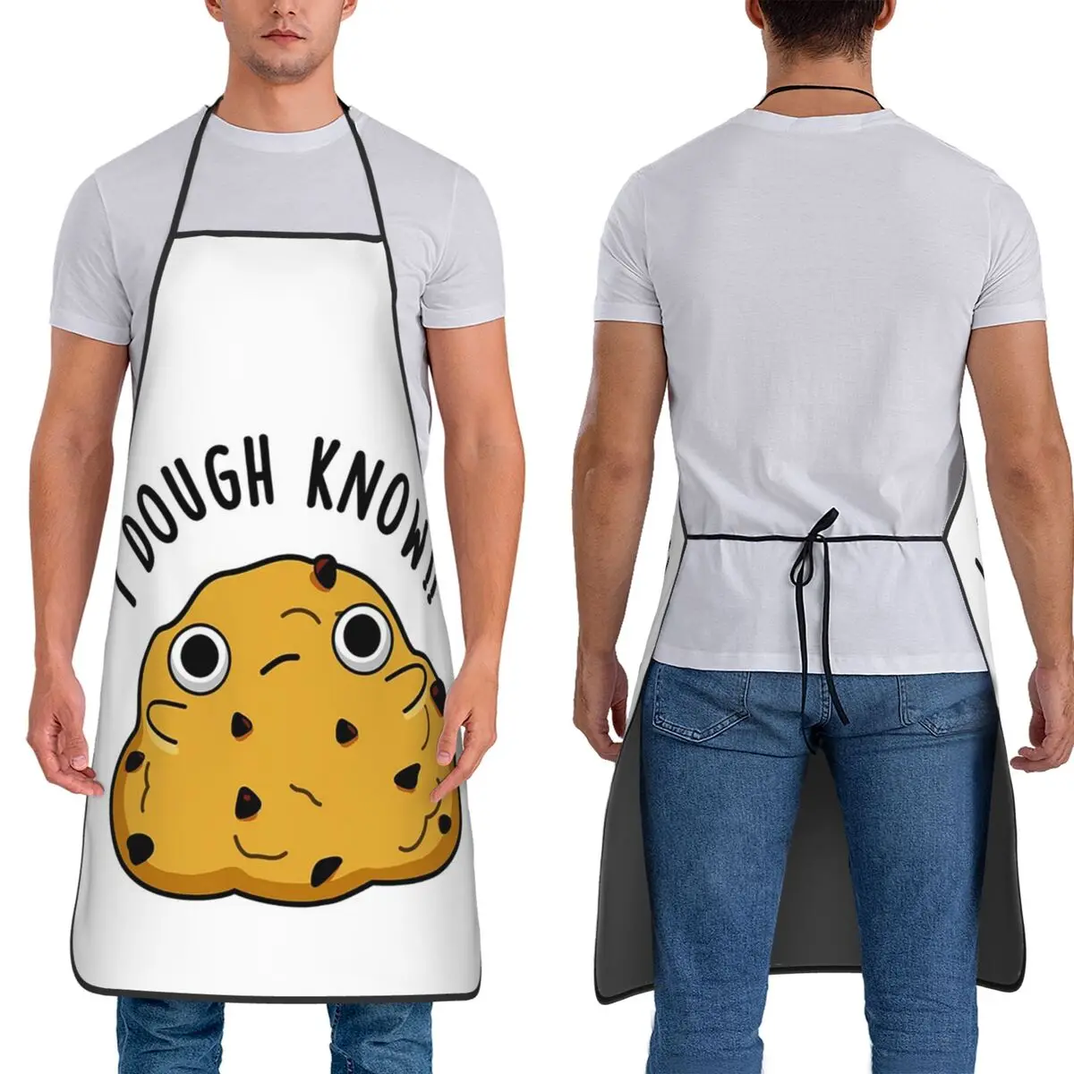 

Я тесто знаю забавные пушки для выпечки фартук шеф-повар кулинария кухня Tablier водонепроницаемый нагрудник кухонный сарафан для уборки для женщин и мужчин