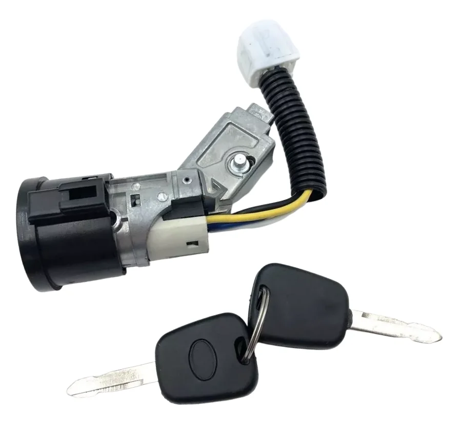 1 قطعة محرك السيارة الإشعال برميل قفل استبدال مع 2 مفاتيح لبيجو 107 سيتروين C1 تويوتا Aygo N0501412 سيارة بدء الجزء