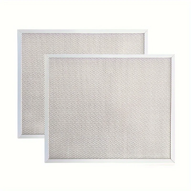 قطعتان من فلاتر الشحوم ذات شفاط المطبخ العالمي من شبكة الألومنيوم، 10.5 × 8.75 بوصة، مناسبة للعلامات التجارية الرائدة 97006931
