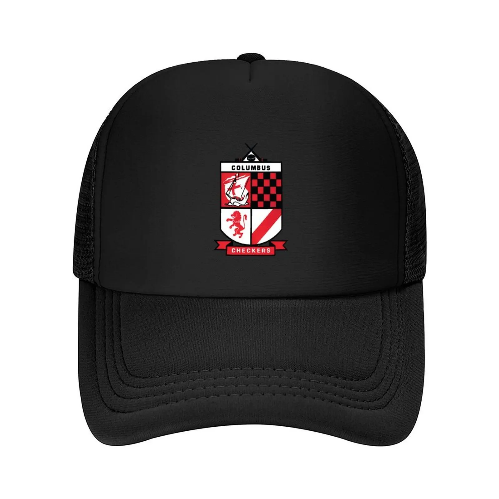 Columbus Checkers logo de hockey Gorra de béisbol Sombrero de diseñador Sombrero para el sol Gorra militar Hombre Sombrero Gorra de béisbol Gorras Mujeres Hombres