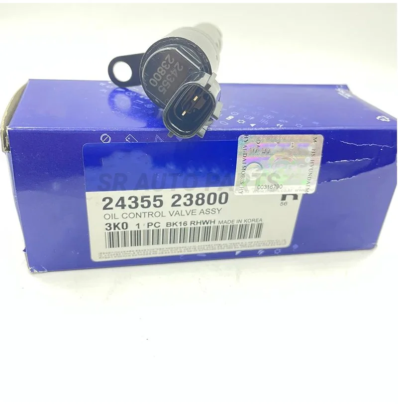 Original Auto Spare Parts Oil Control Valve Solenoid For Hyundai Elantra Kia Soul 2.0l Oem 24355-23800 2435523800