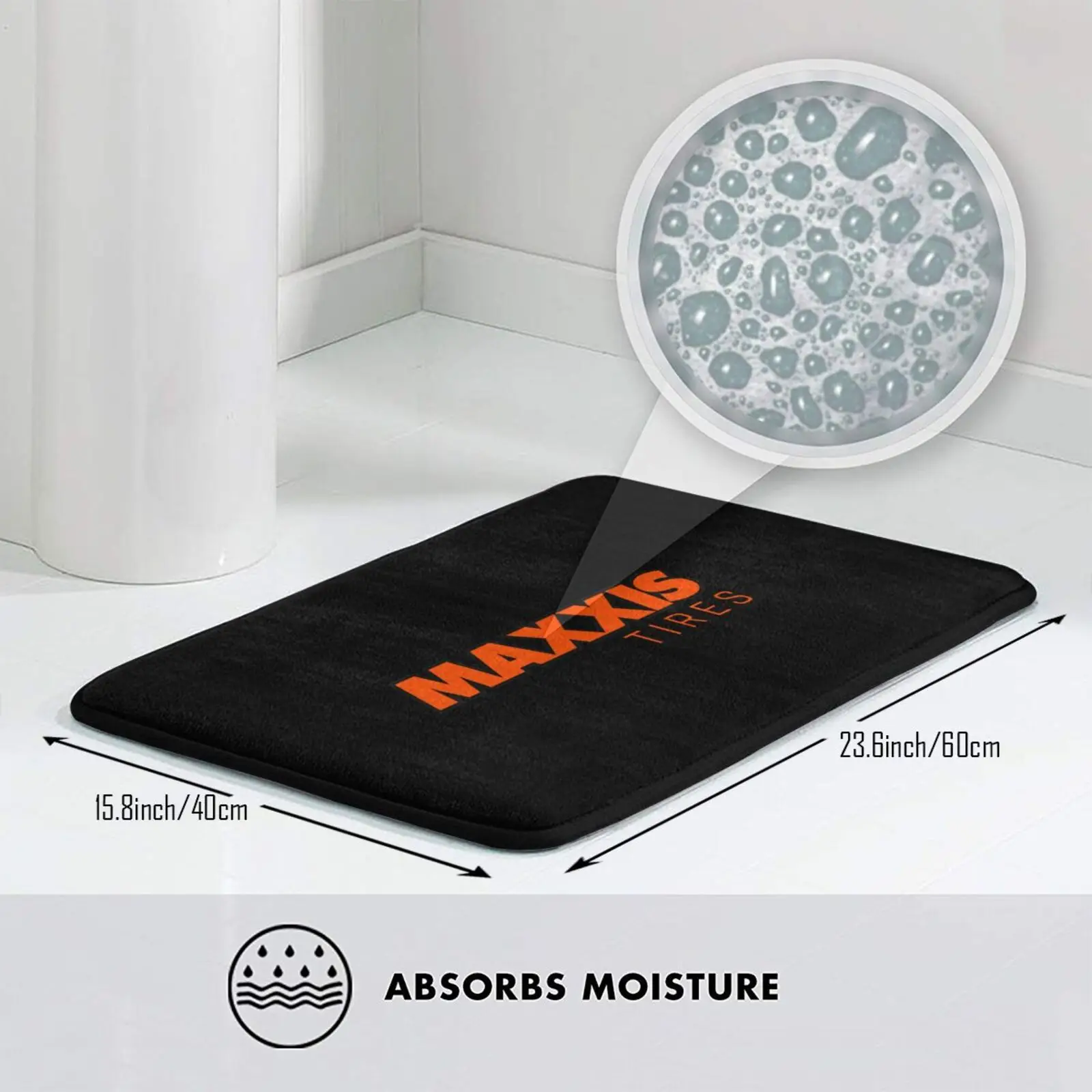 Maxxis Tires Mountain Bikes Mtb Bmx Racing Bicycle Equipment Mat Rug Carpet Popular Household Bath Floor Mat