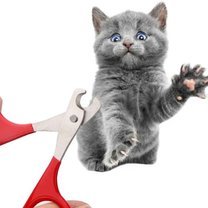 Cat nail clippers for Small Dog Cat Professional Puppy Claws Cutter Pet Nails Scissors Trimmer Grooming and Care Cat Accessories