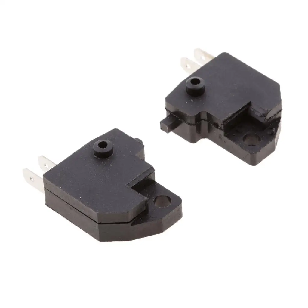 Motorcycle ATV Front Rear Brake Switch Plastic Durable Stop Switch Assembly for Scooter Dirt Bike Easy Install