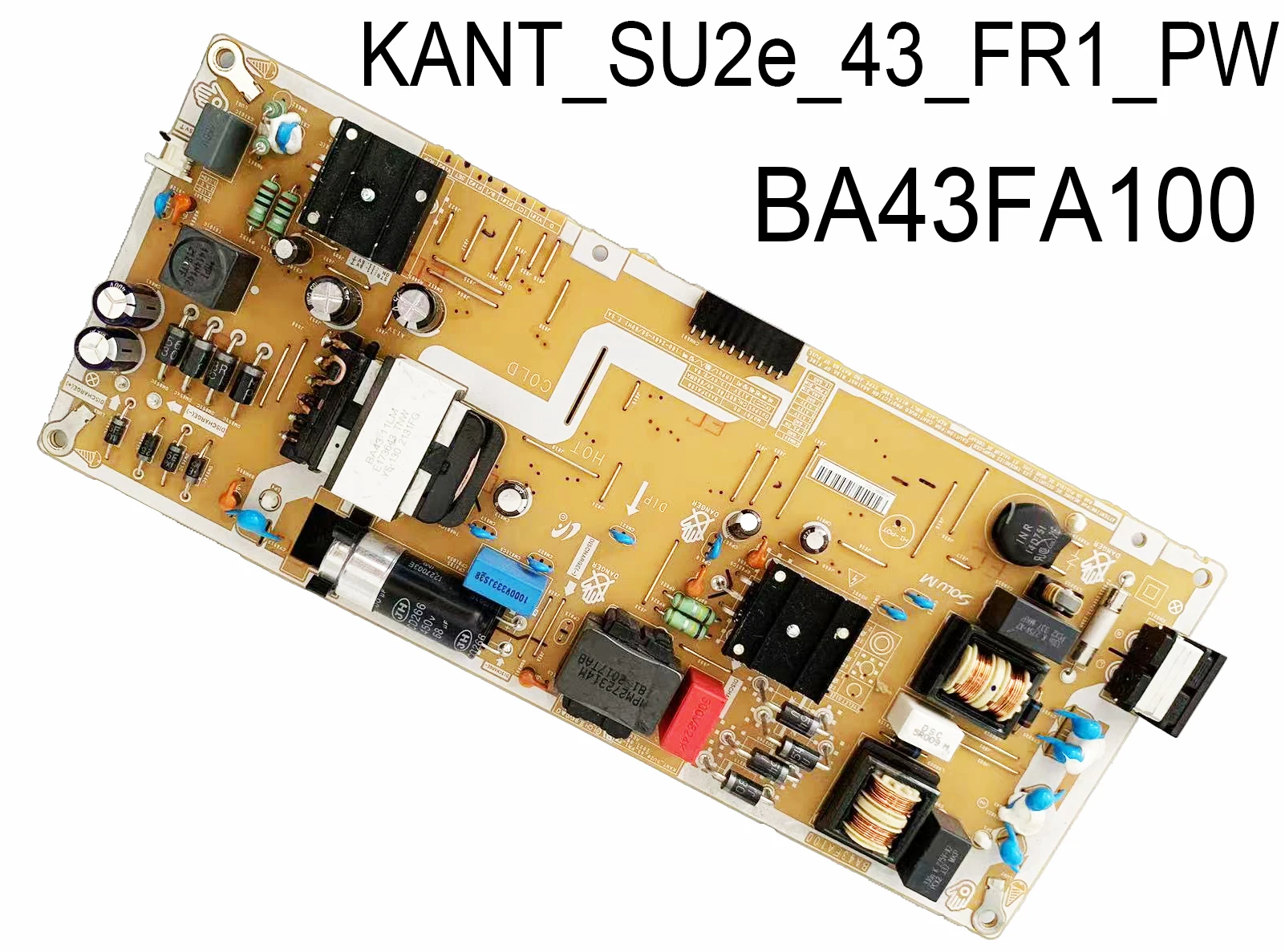 BA43FA100 Kant _ su2e_43 _ fr1 _ PW J43WMAT00G Placa de fuente de alimentación ha sido probada funciona normal