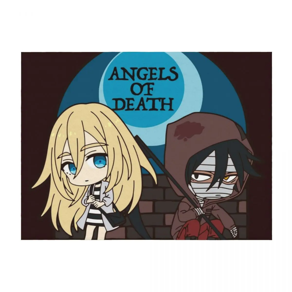 

Angels of Death- Ray & Zack Throw Blanket Weighted Kid'S Baby Luxury Thicken Blankets