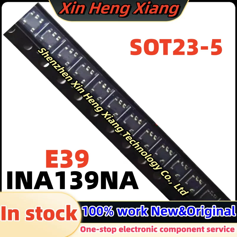 (2-5pcs) INA139NA/3K E39 INA139 sot23-5