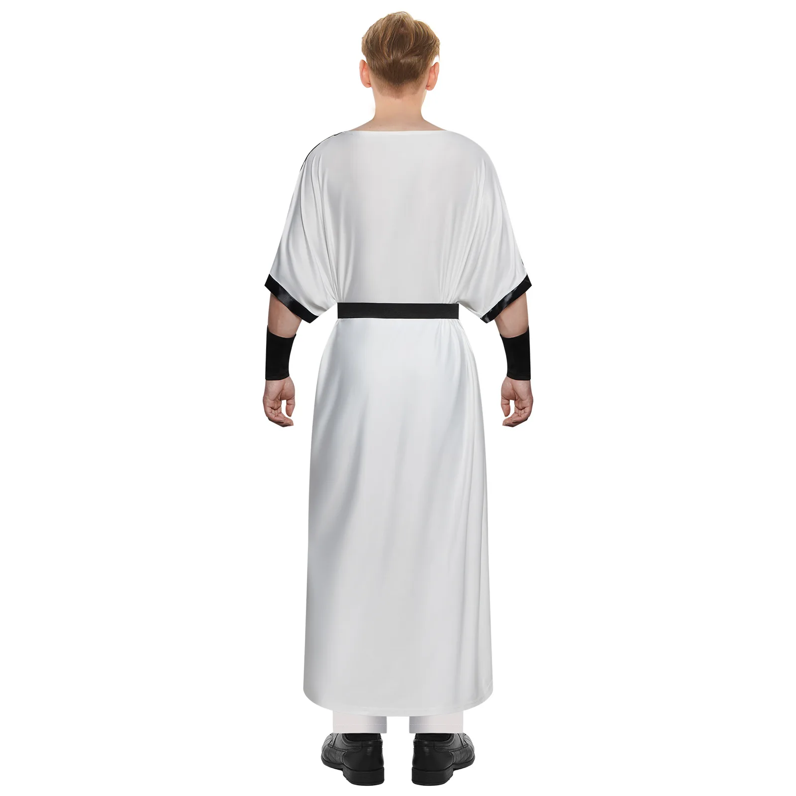 Średniowieczny arabski strój księcia, marszczony w talii, na występy sceniczne, Halloween, cosplay, średniowieczny, etniczny, damski, modny strój.