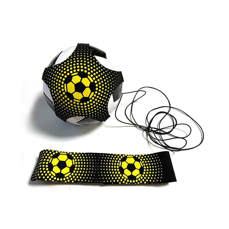 Football Training Belt Adult Children Auxiliary Circling Soccer Ball Training Equipment Kick Trainer Solo Practice Elastic Belt