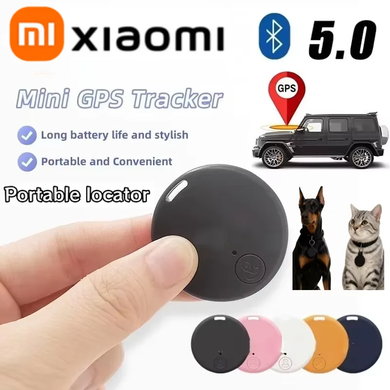 Xiaomi Mini GPS Tracker Bluetooth 5.0 Anti-Lost GPS Device Pet Kids Bag Wallet Tracking For IOS Android Smart Finder Locator New