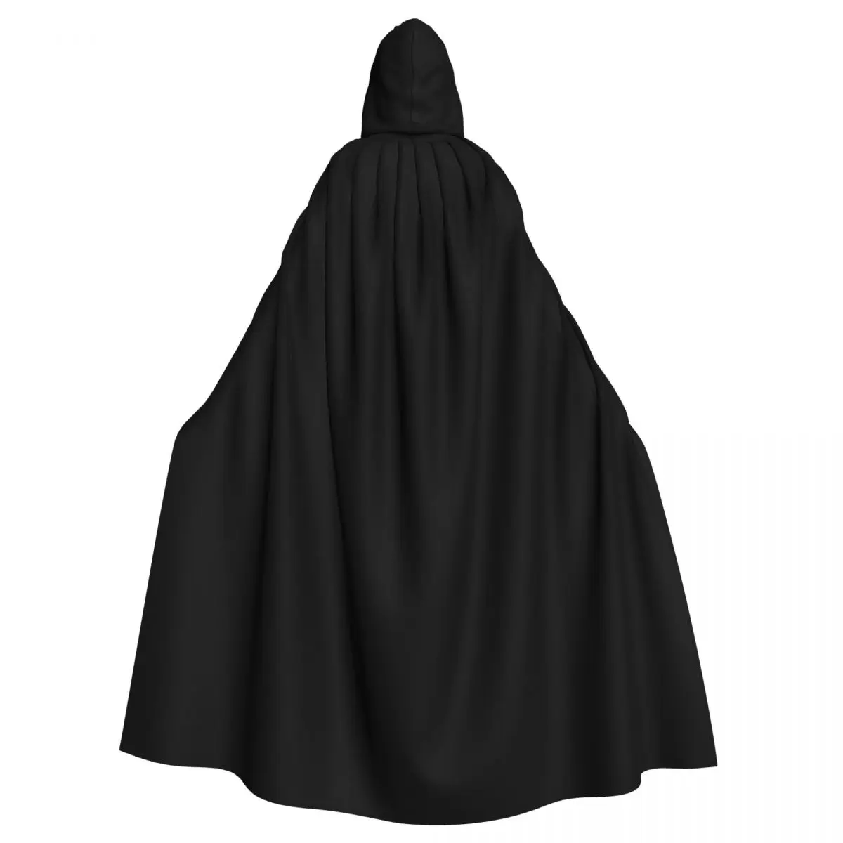 Spooky Ghosts Pumpkin Halloween Black Hooded Cloak Bats Skull Cos Ghotic Vampire Aldult Cape Cosplay Costume Party Accessory