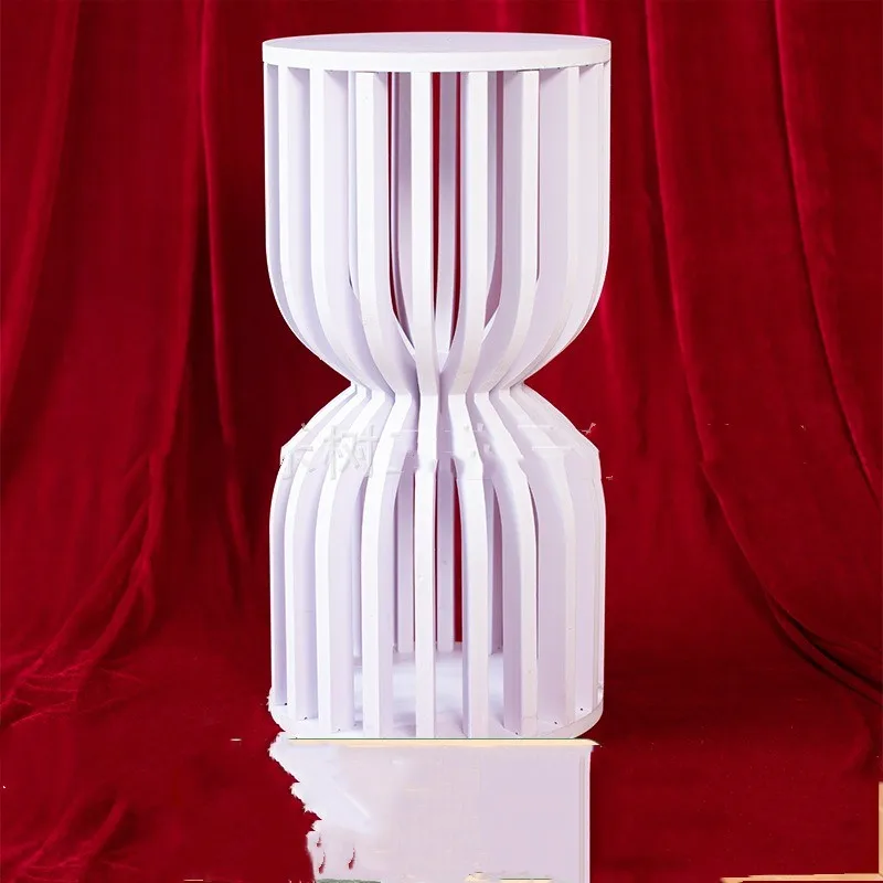 

Подставка для торта, ваза с цветами, дорога, свинцовый канделябр, свадебные центральные предметы, рождественский декор