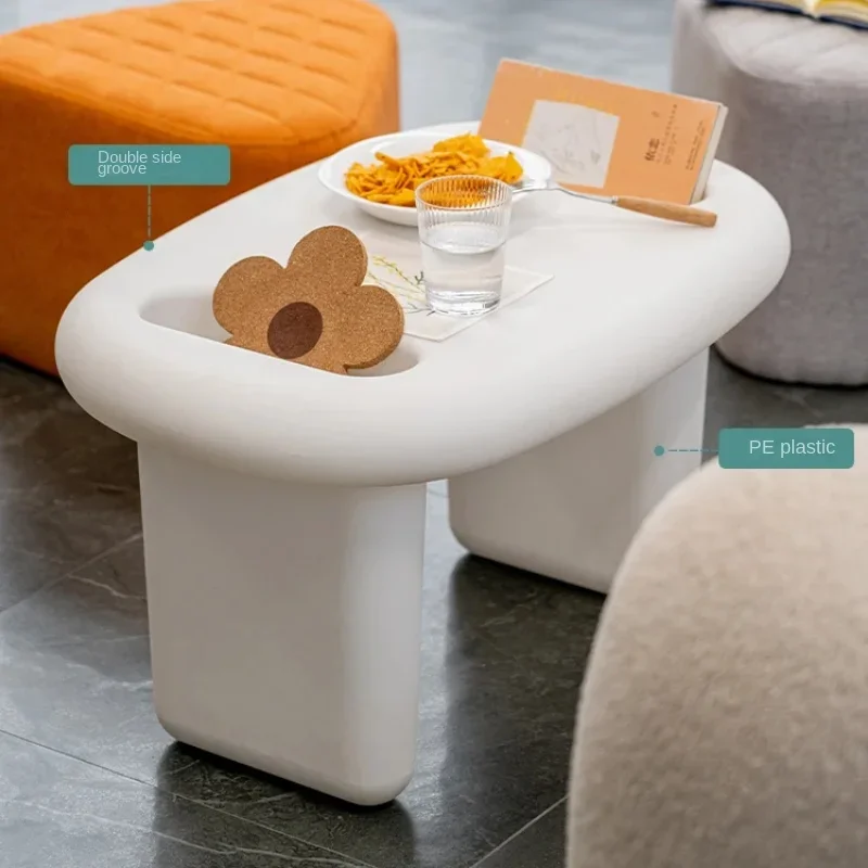 Nordic Children's Writing Table Kindergarten Study Desk Stackable Plastic Bookshelf Table Perfect for Baby Learning