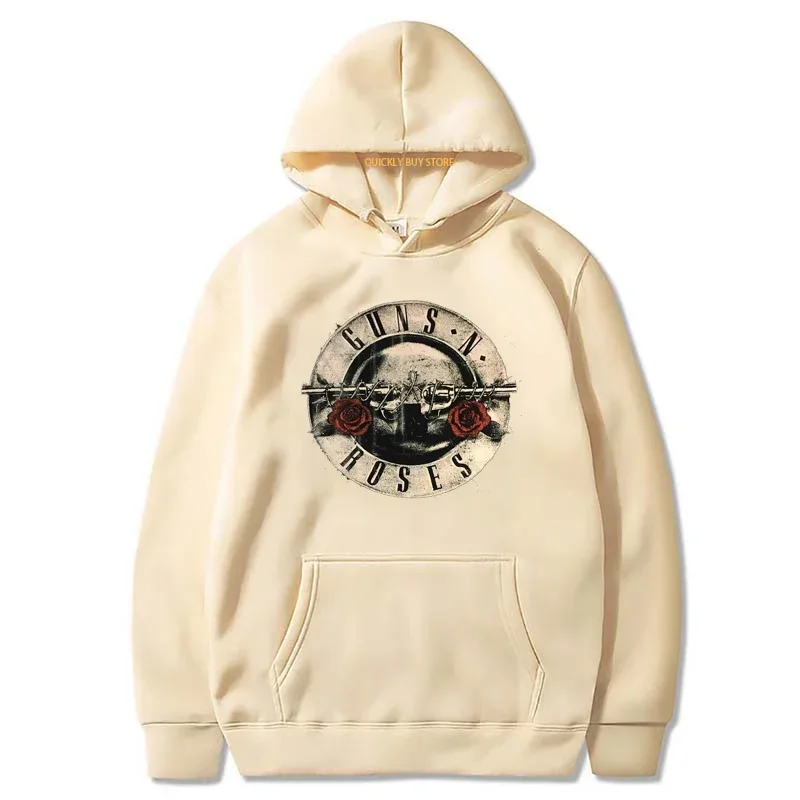 Guns N Roses Theme Pullovers Hoodies Hoody Men's Hooded Sweatshirt New Sweatshirts Hoodie Essentials Autumn Clothing Shirt & Y2k