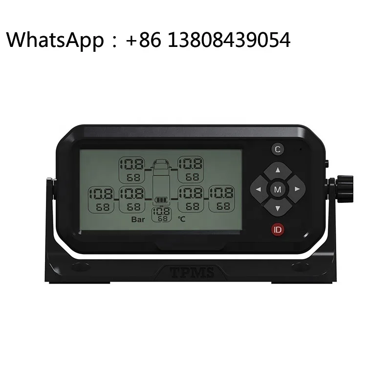 

2-7 Wheel Receiver With License Plate Recording Function Truck Trailer TPMS Monitor