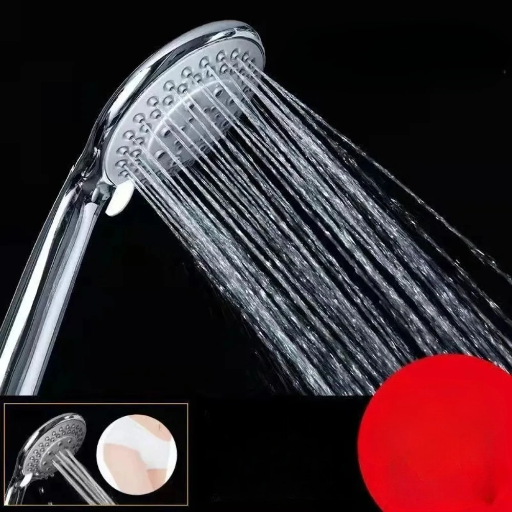 Bathroom Showerhead Five Level Pressurized Nozzle Pressure Shower Water Heater