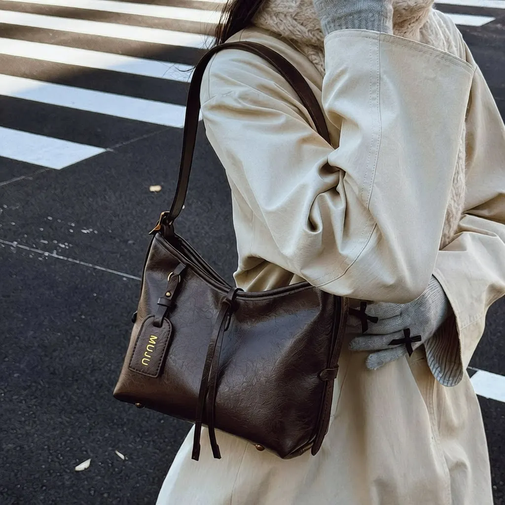 brown-fashionable-shoulder-bag-for-women-commuting-to-work-vintage-versatile-crossbody-bag-with-zipper-inner-pocket