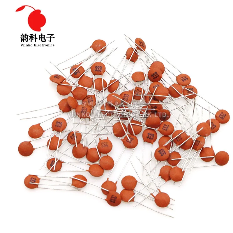 100pcs Ceramic capacitor 50V 1pF ~ 100nF 0.1uF 104 4.7PF 10PF 22PF 33PF 47PF 100PF 101 220PF 221 330PF 470PF 1NF 103 47NF 473