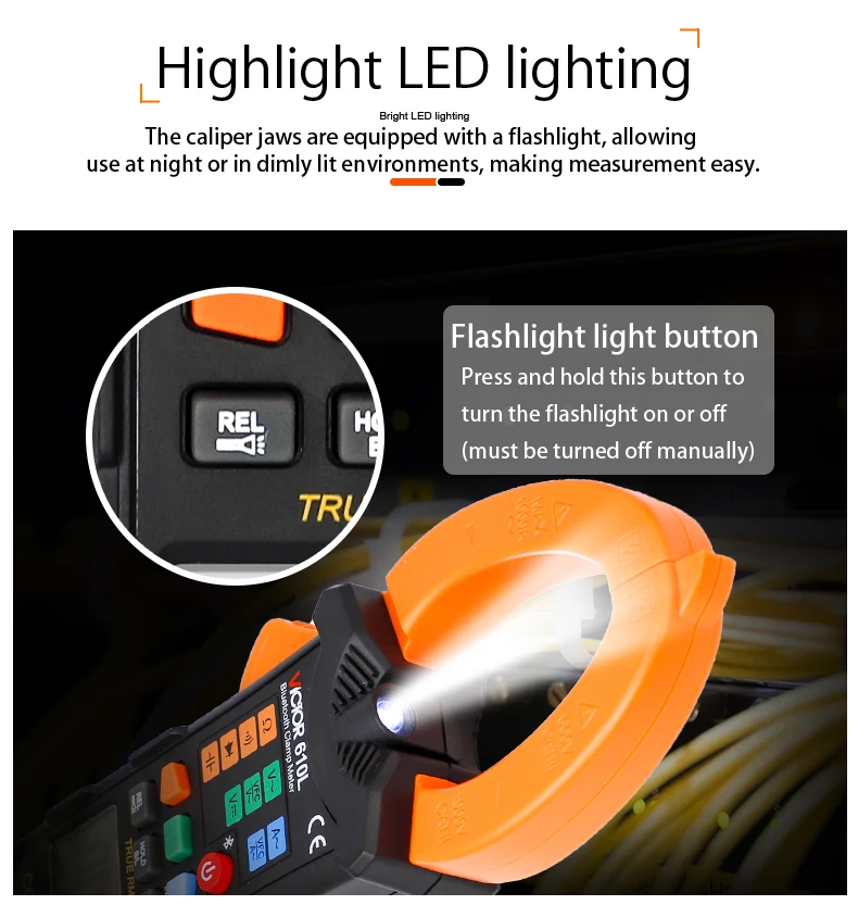 Victor VC610L Clamp…