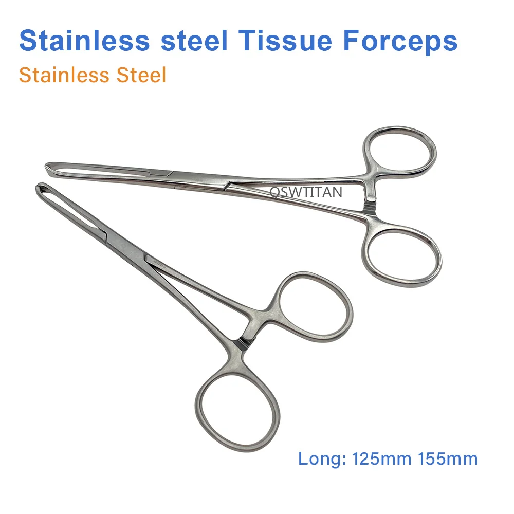 Alice Tissue Forceps Uterine Forceps Clamps Cervical Forceps Orthopaedic Surgical Instruments