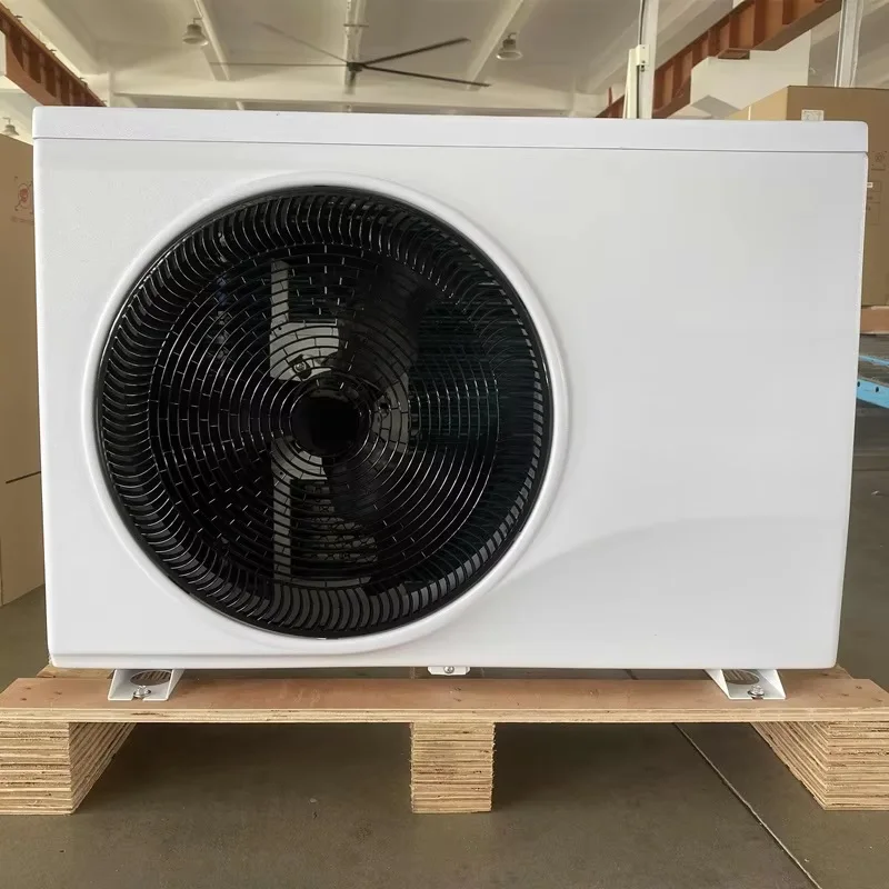 

Equipment Smart Library Sunrain Inverter Swimming Pool Heat Pump 13kw R32 Rainbow Design White Color