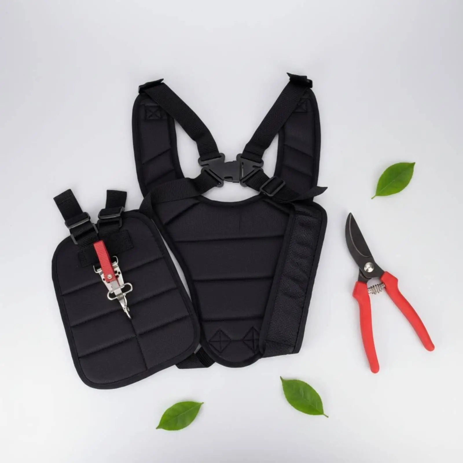 Heavy Duty Lawn Mower Harness Padded Double Strap Universal Trimmer Accessory for Brush Edger