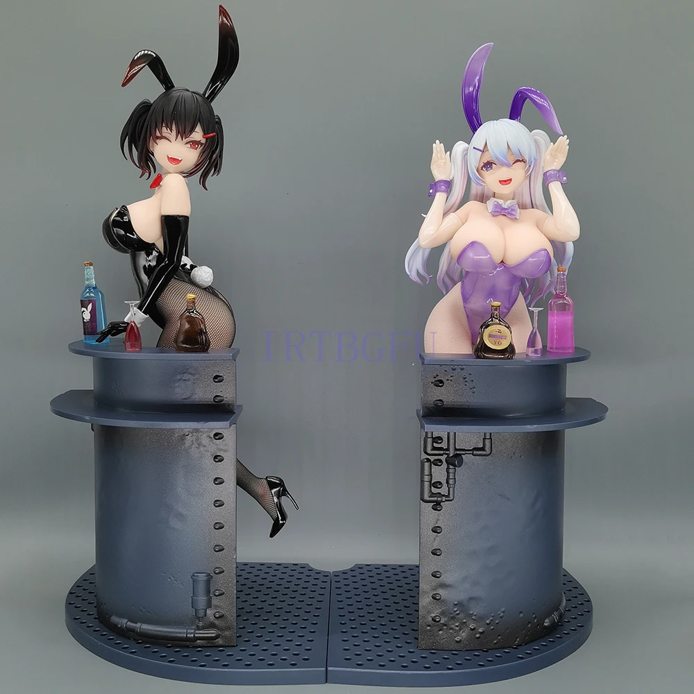 28 سنتيمتر الأصلي رين و Xiya 1/6 الدب الباندا بوني ألعاب بنات الشكل الصينية أنيمي بولي كلوريد الفينيل عمل الشكل لعبة تحصيل نموذج دمية