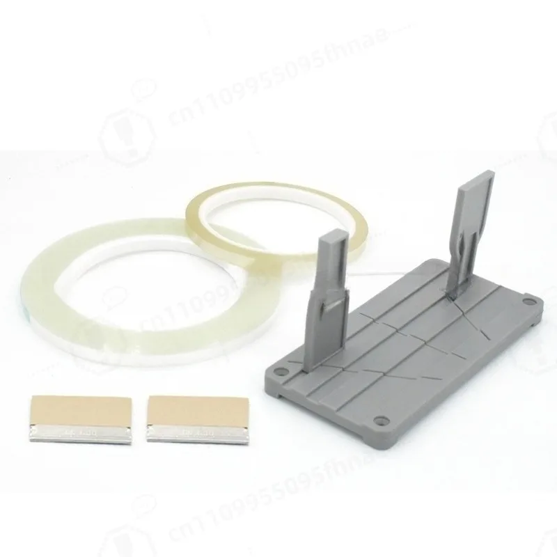 1/4 Inch Audio Tape Splicing Kit Tape Joining Block Repair Accessory For Reel To Reel Tape Recorder