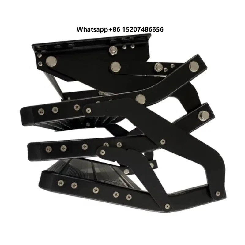 Caravan RV Motorhome Accessories Parts Aluminum Three-layer Manual Folding Step