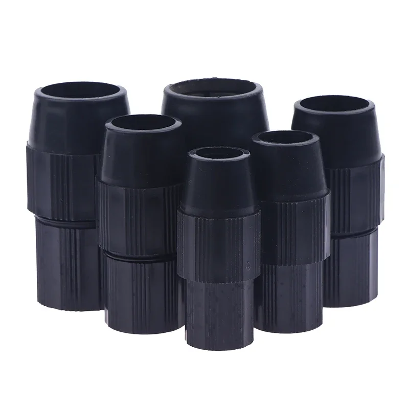 1Pc Plastic Telescopic Tube Connector Dip Net Pole Telescoping Pipe Twist Clamp Fixed Lock For DIY Carbon Fiber Tube