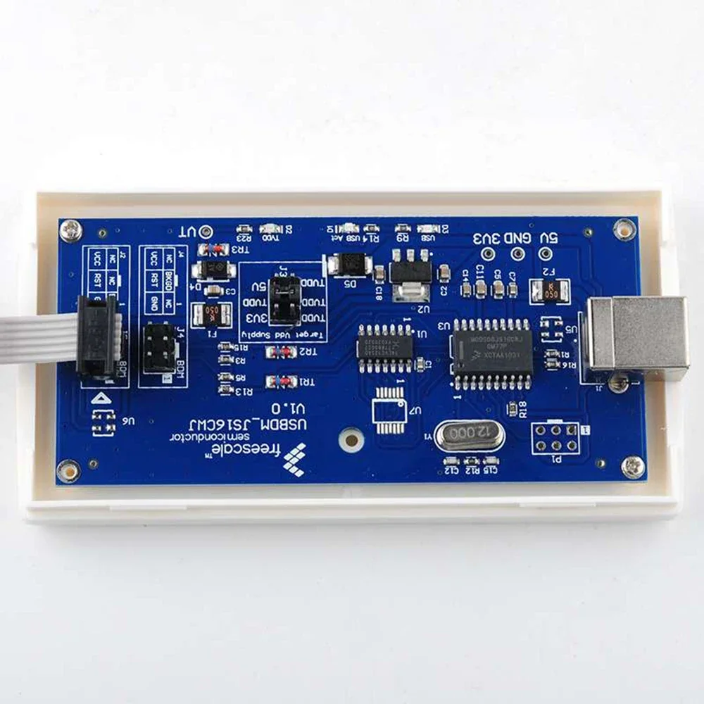 Freescale USBDM Emulator Programmer Debugger BDM OSBDM Download Downloader 48MHz USB2.0 support HCS08 Series with 6P cable