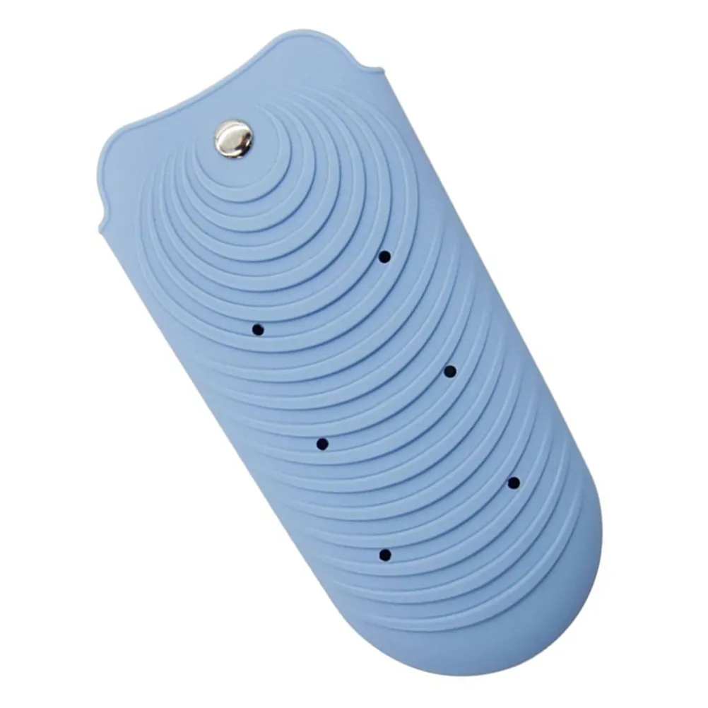 

Silicone Heat Resistant Pouch Flat Iron Holder Curling Iron Storage Bag Hair Tool Holder Travel Insulation Pouch for Hair