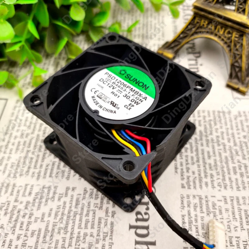 

X For SUNON PSD1206PMBX-A | 12V 30.0W | 6CM | Violent Server Cooling Fan 1PCS