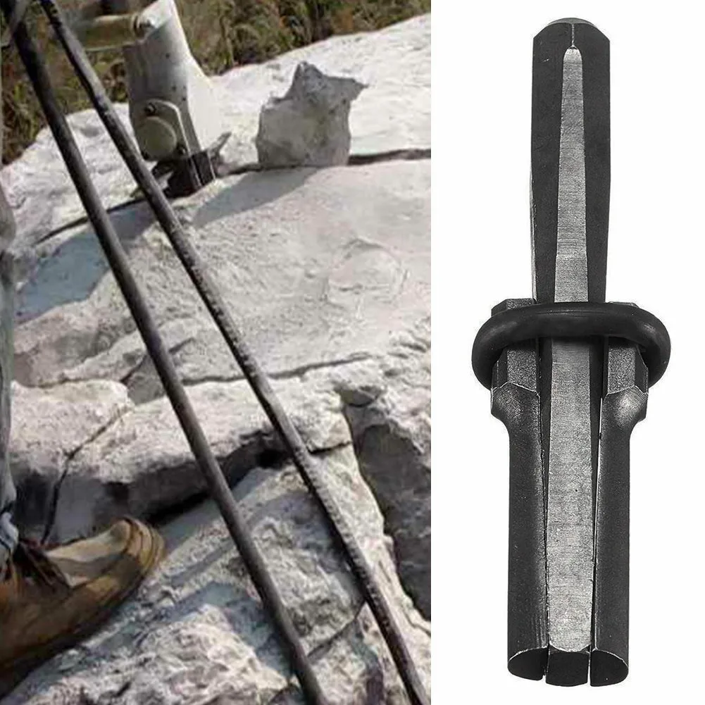 16mm Wedge Stone Splitter Wedge Tool Heavy Duty Stone Splitting Tools for Concrete Rock Splitter Marble Granite