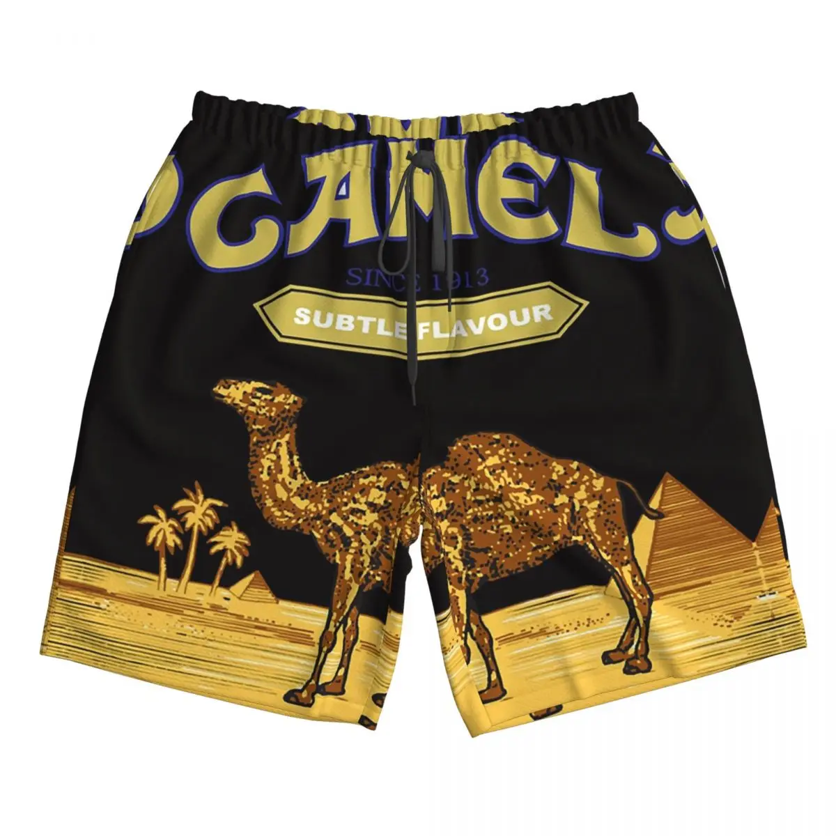 

Camel Cigarettes Trunks Beach Board Shorts Casual Quick Dry Swim Summer Men Pants
