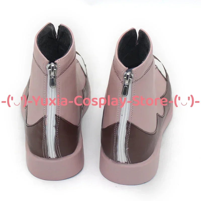 Yuxiacosplay! Hololive Takane Lui Buty do Cosplayu Anime Gra Postać Rekwizyt Skórzane Botki PU Halloween Karnawał Kostium na Imprezę