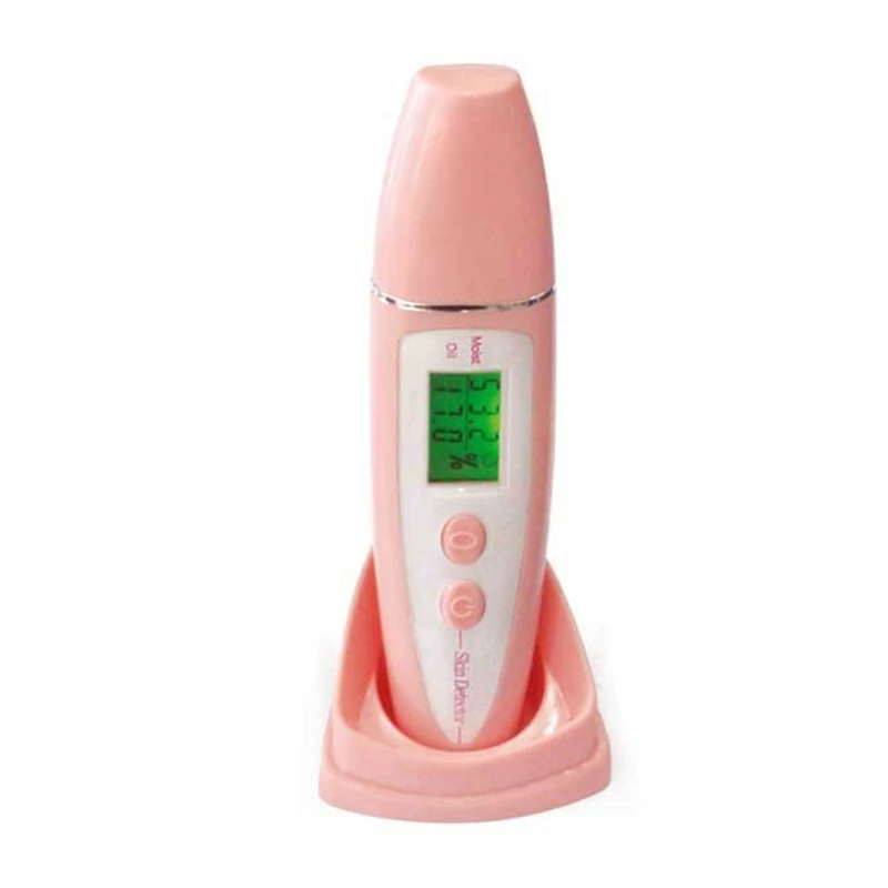 Precise Detector LCD Digital Skin Oil Moisture Tester for Face Skin Care