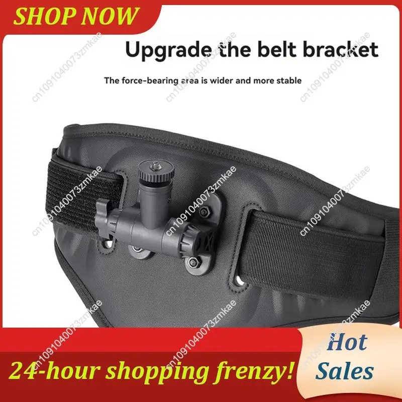 Daily Sale For Universal Sports Camera Fixed Waist Belt Photography Live Broadcast With Bracket 1/4 Interface Sports Camera Belt