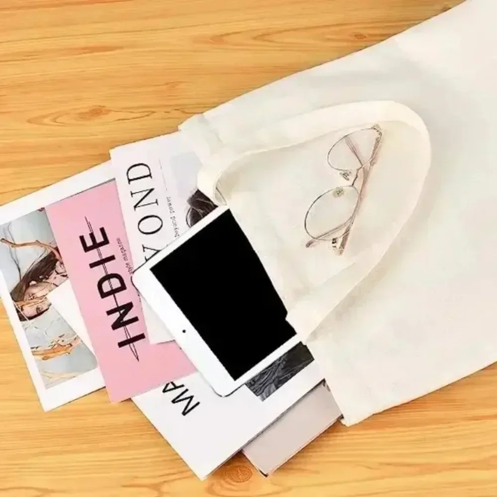 أريانا غراندي شكرا U التالي bolso de lona estampado bolso de hombro para mujer bolso de compras de gran capac a la moda #4