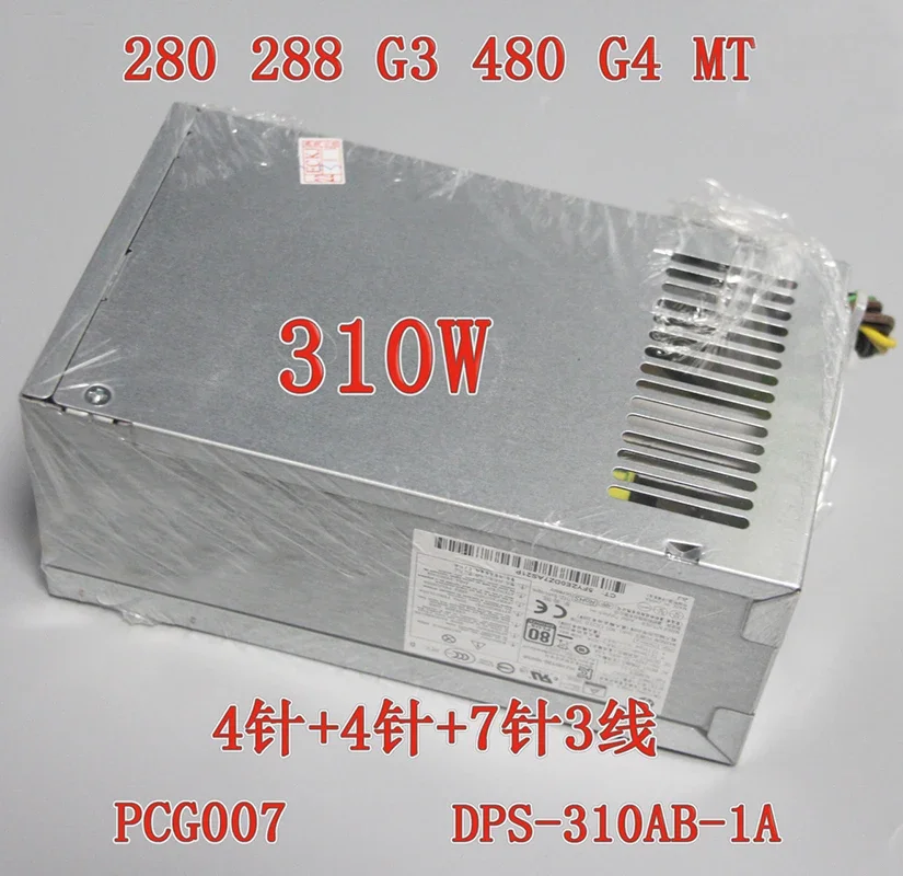 310W PCG007 901772-004 DPS-310AB-1A PSU Power Supply For  86 99 390 480 400 G4 280 282 285 288 600 800 G3 G1 G2