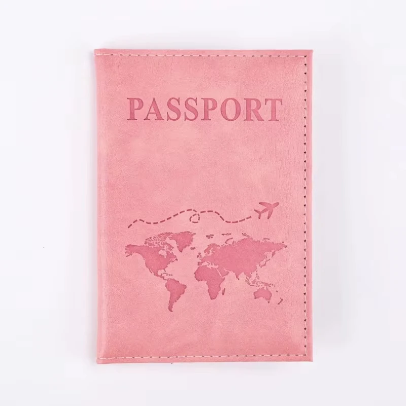 

Luxury Women Men Gold Letter Lover PU Leather Passport Cover Travel Passport Case Cute Wallet Purse Girls ID Card Holder Bags