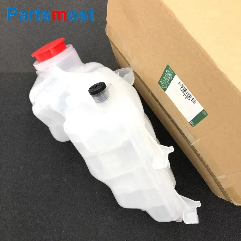 5.0L SC V8 Petrol Radiator Coolant Overflow Container for Land Range Rover 13- RR Sport 14- Expansion Tank With Sensor LR034654