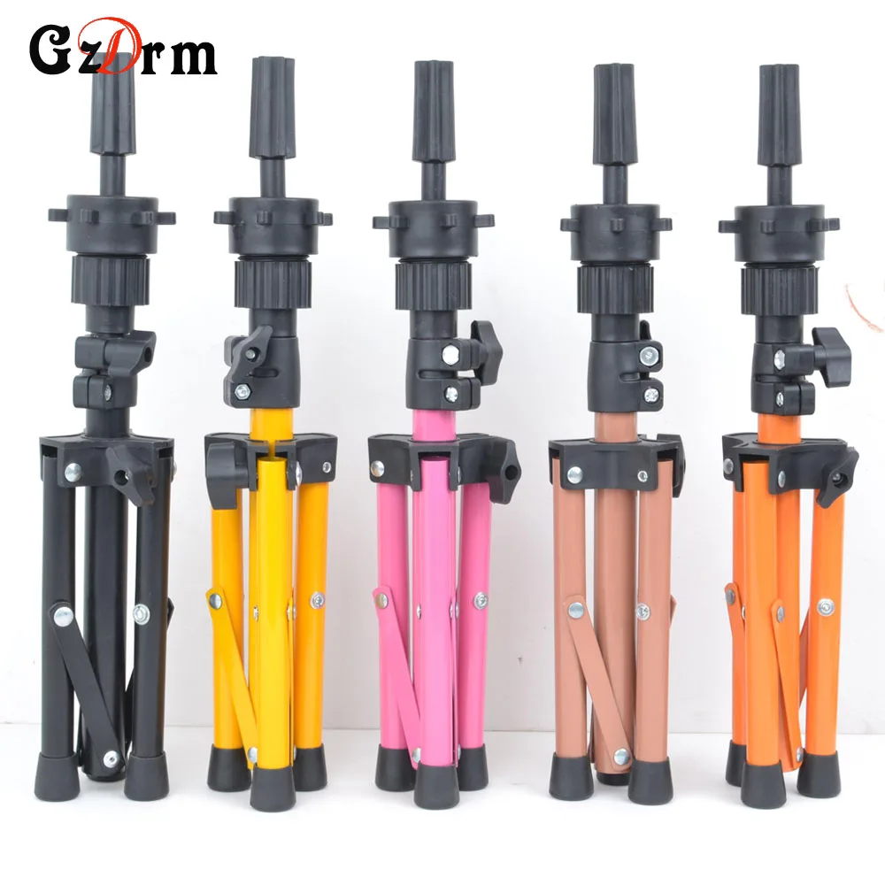 57cm Wig Stand Tripod Mannequin Head Stand Wig Stand Tripod Wig Head Stand Mannequin Head Adjustable