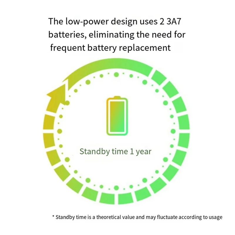 Y19A Tuya Door Magnetic Alarm, Anti-Theft Alarm, WIFI APP Door Magnetic Opening Reminder Remote Alarm Easy Install Easy To Use