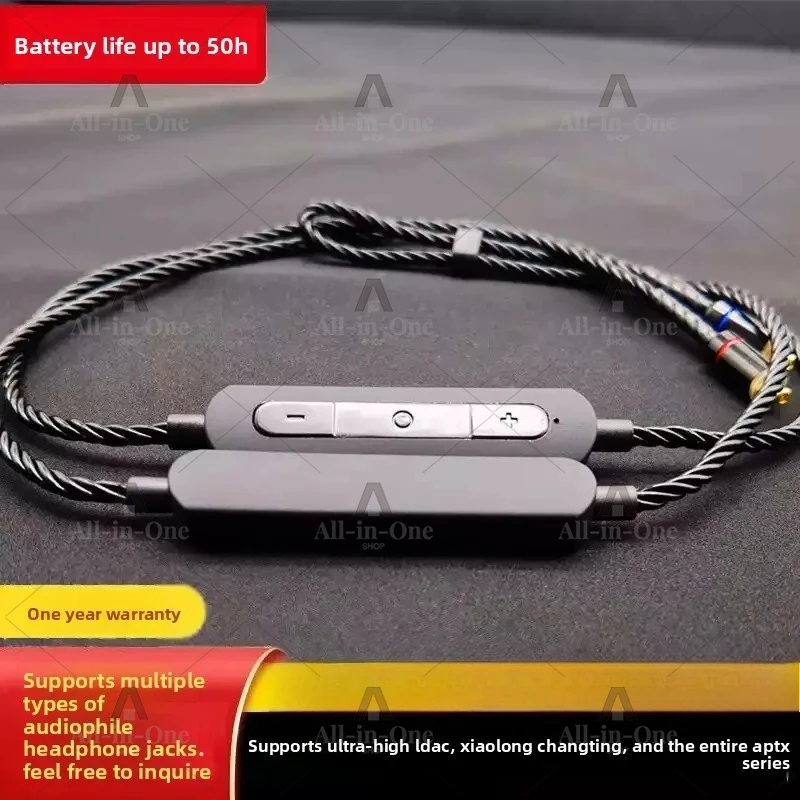 Bluetooth Headset Upgrade Cable 5181LDAC Lossless Universal 535mmcx Earphone Cable 0.78
