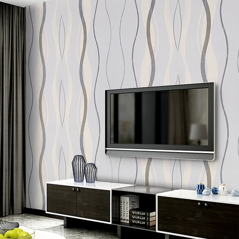 Voltsify 10M Modern 3D Victorian Embossed Wallpaper Deluxe Feature Wall Decor Paper Roll