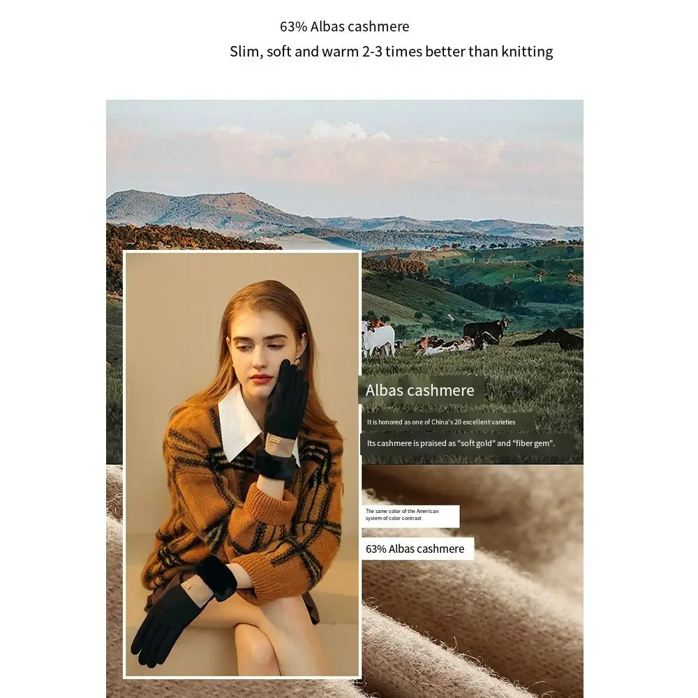 

Мягкие зимние термоперчатки, ветрозащитные, с полными пальцами, для сенсорных экранов, цвета хаки, розовые, черные, серые, на флисовой подкладке, женские, спортивные