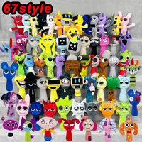 70style Sprunki Plush Toys Sprunki Plush Doll Sprunki Game Cartoon Pillow Kids Birthday Gifts Stuffed Dolls Christmas Gift