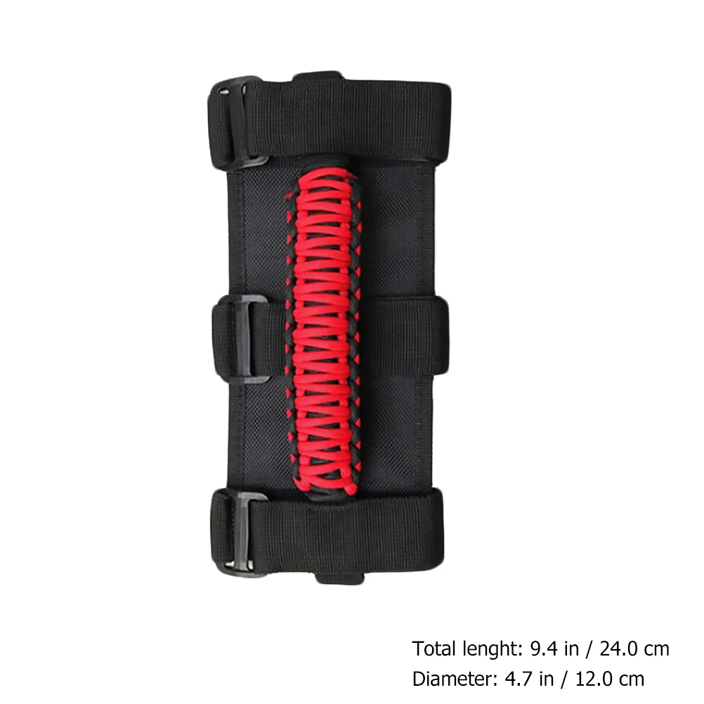 

2pcs Roof H lebars Durable Oxford Cloth Safety H rails Car H Grip Easy Installation Practical Use Car Accessories