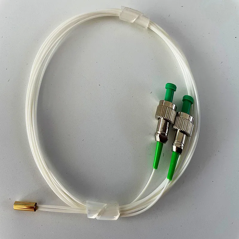 0.9mm SM 1M Fiber Optic Dual Core Collimator 3.2mm Gold Plated Tube Fiber Optic Collimator C-lens Collimator FC/APC Connector